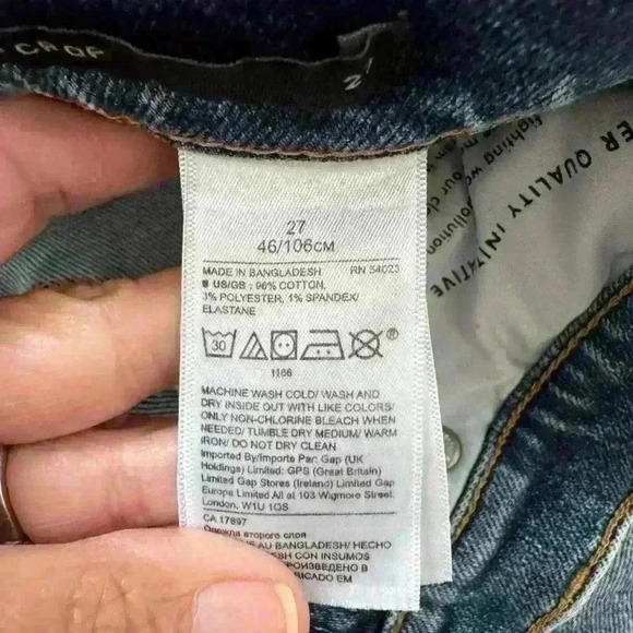 Banana Republic High Rise Wide Leg Crop Shorts Size 27 - Picture 4 of 5